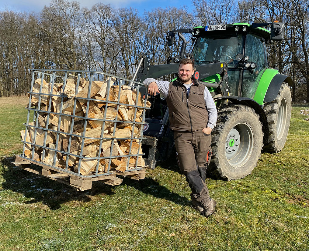 Ulrich Bitzer und Schlepper